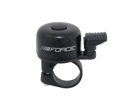 Звонок для велосипеда Force MINI 23056 22,2 мм (чёрный), Цвет: черный
