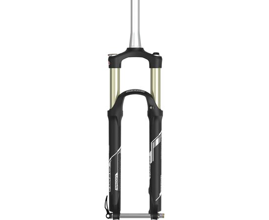 Вилка SR Suntour 29" RAIDON XC RLR 14424, 1-1/8" (TS), ход 100 мм, QR, Disc (чёрный), изображение 2