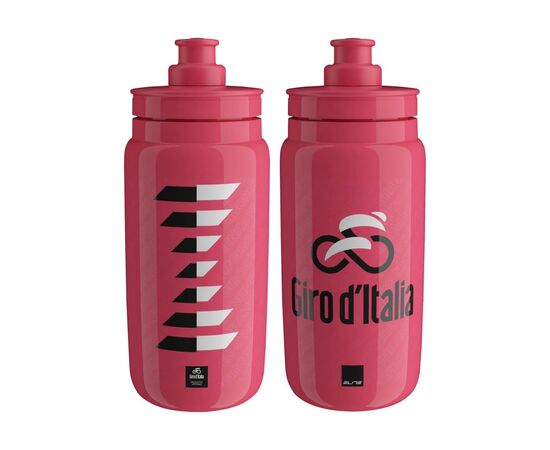 Велобутылка Elite FLY Giro 2022 Iconic 550мл (розовая), Цвет: розовый, Объём: 550