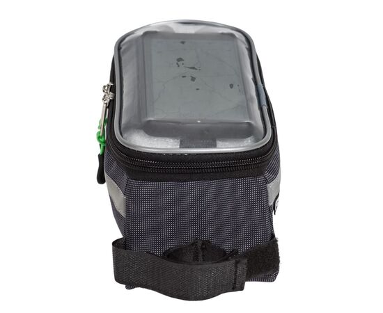 Велосумка Course Мастер на раму увеличенная для смартфона (серый), Цвет: серый, изображение 6