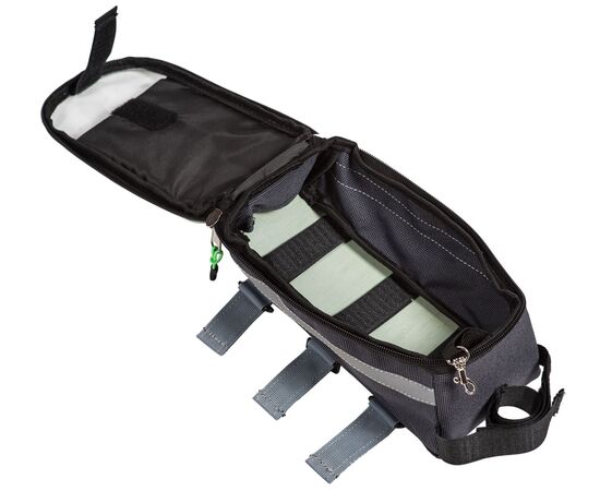 Велосумка Course Мастер на раму увеличенная для смартфона (серый), Цвет: серый, изображение 8