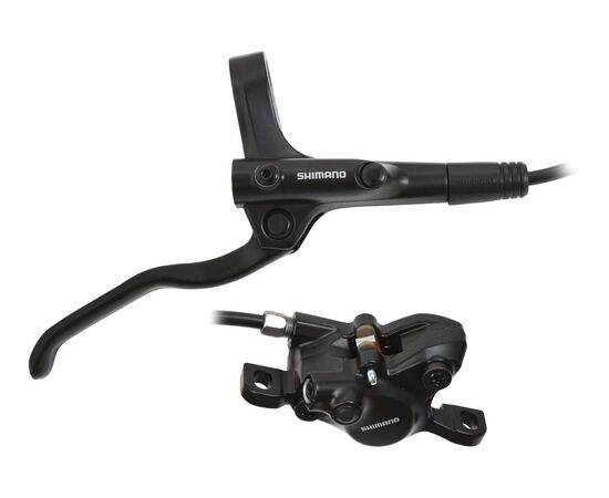 Тормоз Shimano MT200 BL(прав)/BR(задн) дисковый гидравлический 1350 мм (чёрный)