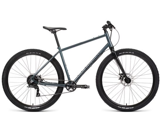 Велосипед FORMAT 5232 29 (2023, серо-синий), Цвет: серый, Размер рамы: M