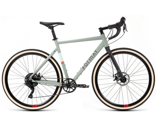 Велосипед FORMAT 5211 700С (2023, серо-зеленый-мат)