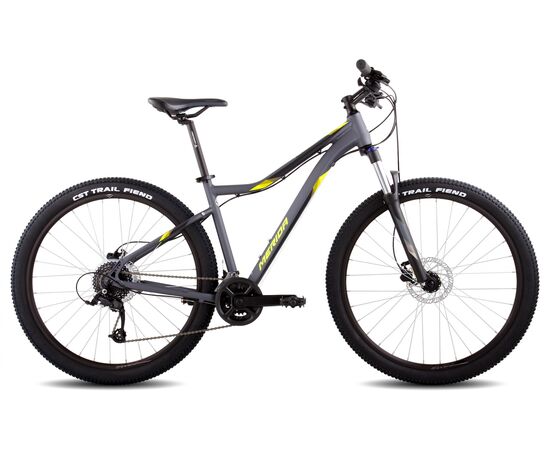 Велосипед Merida Matts 7.50 (матовый антрацит/желтый/черный), Цвет: серый, Размер рамы: XS