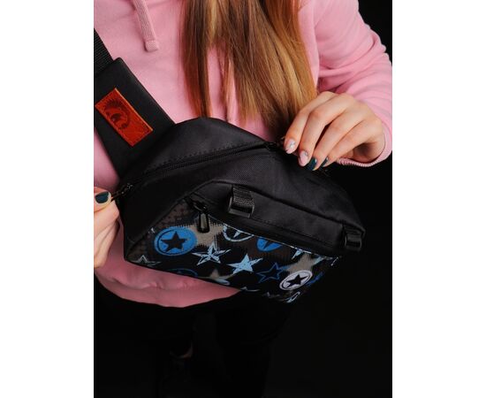 Велосумка на руль Tim-Sport Tweat (черный/звезды), Цвет: графитовый, изображение 10