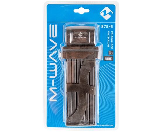 Замок складной M-Wave 5-230194 875мм с держателем в комплекте (черный), изображение 5