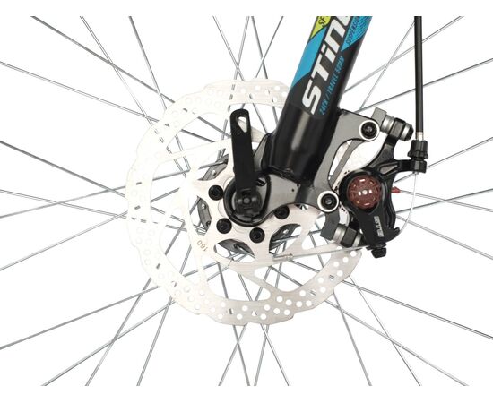 Велосипед Stinger Caiman D MS 24" (синий), изображение 6