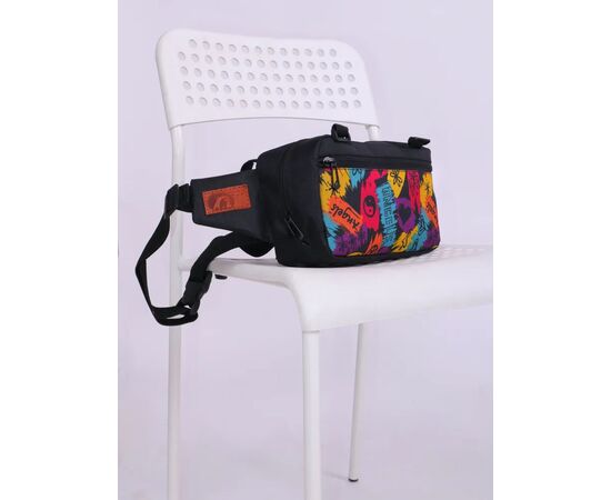 Велосумка на руль Tim-Sport Tweat (чёрный/хиппи), Цвет: коричневый, изображение 7