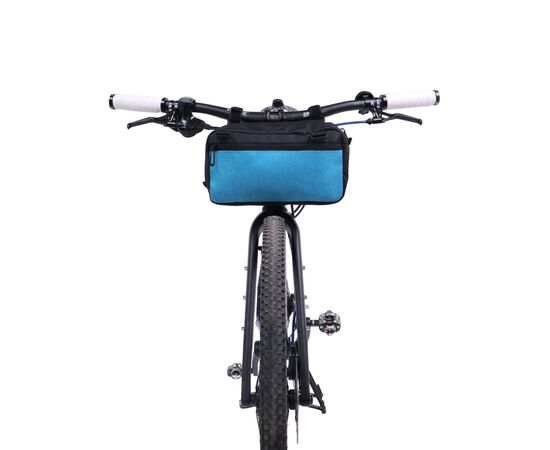 Велосумка на руль Tim-Sport Tweat (чёрный/бирюзовый), Цвет: бирюзовый