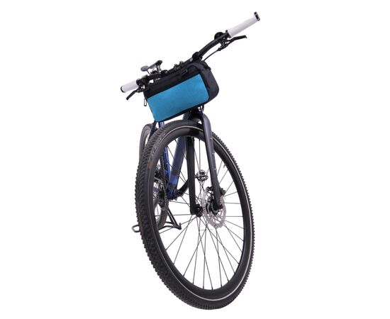 Велосумка на руль Tim-Sport Tweat (чёрный/бирюзовый), Цвет: бирюзовый, изображение 3