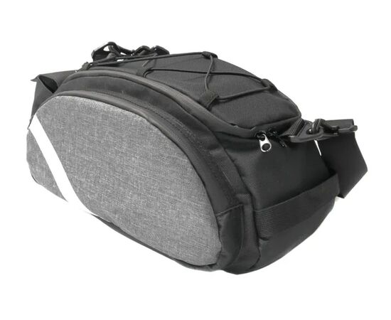 Велосумка на багажник Tim Sport Breeze (серый), Цвет: серый, изображение 4