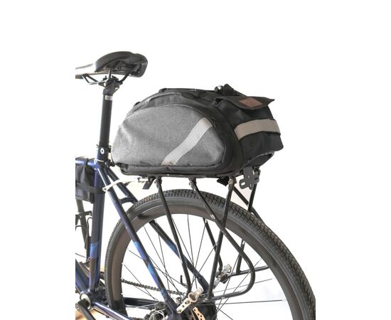 Велосумка на багажник Tim Sport Breeze (серый), Цвет: серый, изображение 3