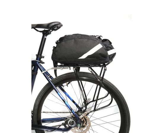 Велосумка на багажник Tim Sport Breeze (чёрный), Цвет: черный, изображение 2