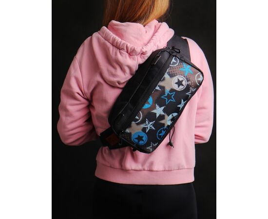 Велосумка на руль Tim-Sport Tweat (черный/звезды), Цвет: графитовый, изображение 8