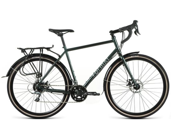 Велосипед FORMAT 5222 700C (темно-зеленый), Цвет: зелёный, Размер рамы: 50 см