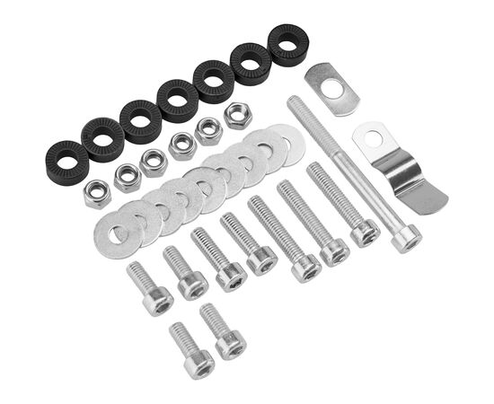 Крылья металлопласт SKS Bluemels 28 с брызговиками 0-10433 (чёрный), изображение 5