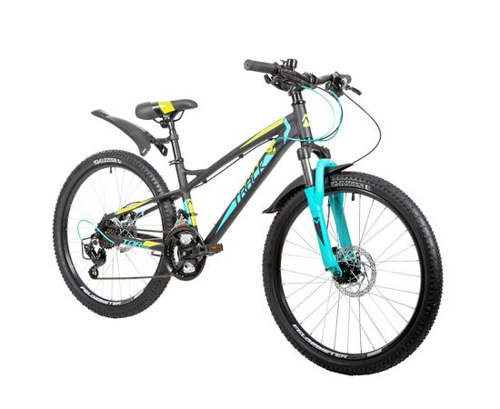 Велосипед Novatrack Tornado 21.HD 24" (чёрный), изображение 2