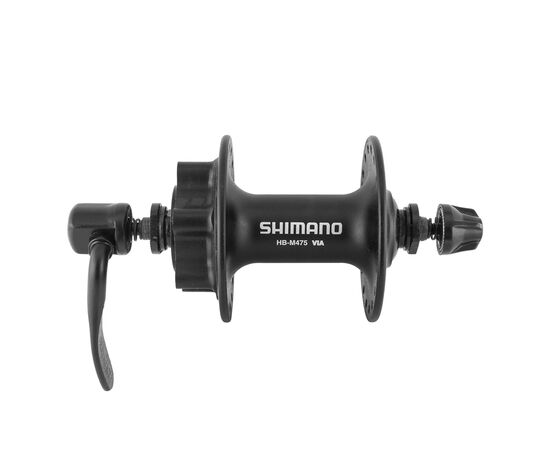 Втулка переднего колеса Shimano HB-M475 36 отв. 6 болтов QR (чёрный)