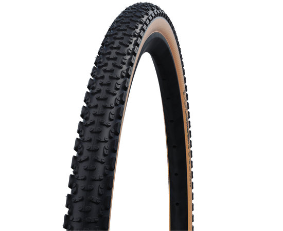 Велосипедная покрышка Schwalbe G-ONE ULTRABITE 28x1,50 (40-622), RaceGuard, TLE, складная (Bronze Sidewall)