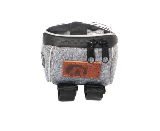 Велосумка на руль Tim Sport City (серый), Цвет: серый, Размер: XL, изображение 5