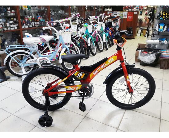 Детский велосипед Stels Jet 18" Z010 (красный), Цвет: красный, Размер рамы: 10", изображение 2