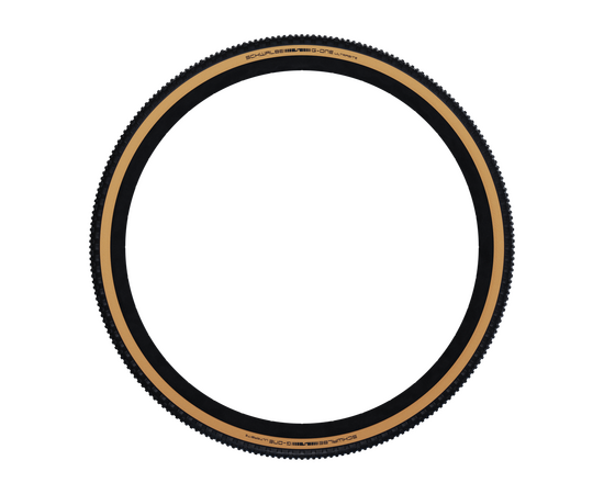 Велосипедная покрышка Schwalbe G-ONE ULTRABITE 28x1,50 (40-622), RaceGuard, TLE, складная (Bronze Sidewall), изображение 2