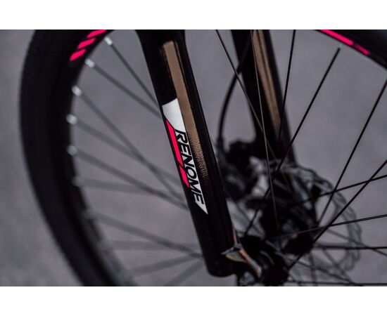 Велосипед RENOME FALCON 27.5 (чёрный/розовый), изображение 5