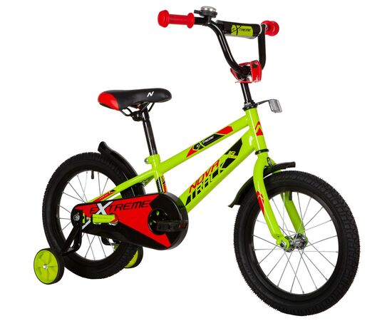 Велосипед Novatrack Extreme 16” (зеленый), Цвет: зелёный, изображение 2 Велосипед Novatrack Extreme 16” (зеленый), Цвет: зелёный, изображение 2