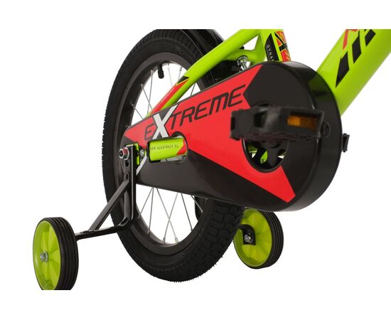Велосипед Novatrack Extreme 16” (зеленый), Цвет: зелёный, изображение 5 Велосипед Novatrack Extreme 16” (зеленый), Цвет: зелёный, изображение 5