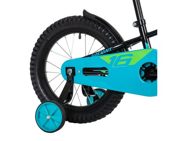 Велосипед Novatrack Valiant 16" new (чёрный), Цвет: черный, изображение 5