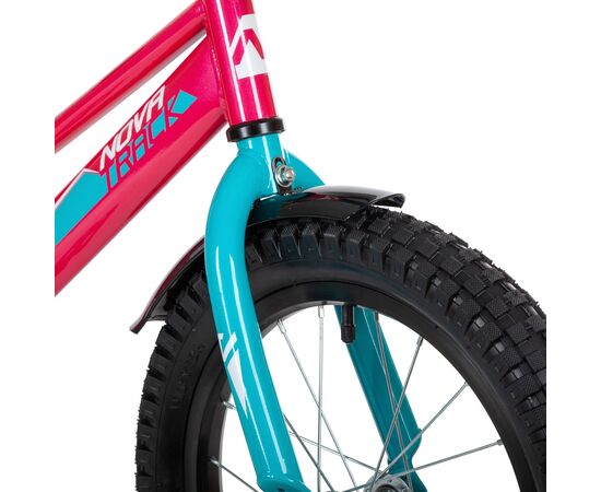 Велосипед Novatrack Valiant 16" new (фуксия), Цвет: розовый, изображение 4