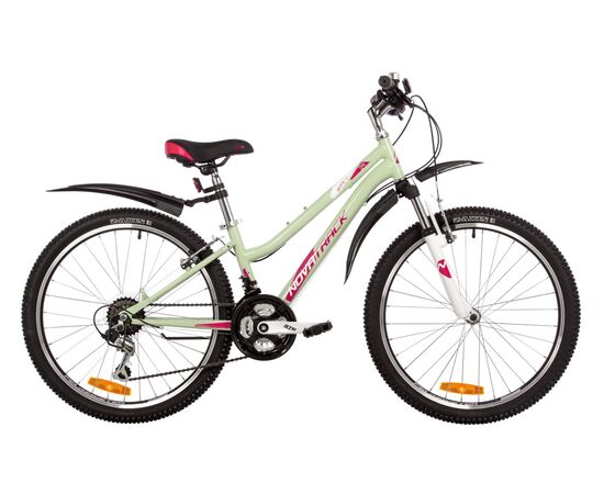 Подростковый велосипед Novatrack Jenny PRO new (мятный), Цвет: бирюзовый, Размер рамы: 12", изображение 7