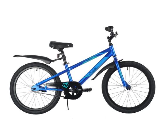 Велосипед Novatrack Juster 20” (синий), Цвет: синий
