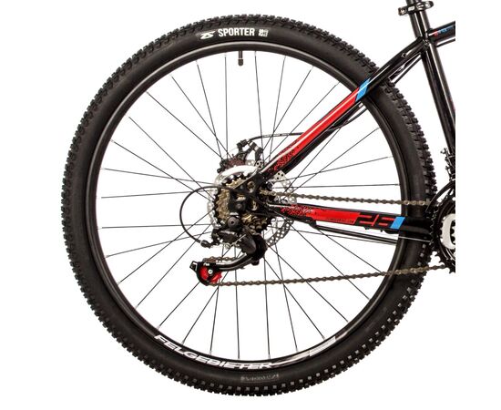 Велосипед Stinger Caiman D 26" (чёрный), Цвет: черный, Размер рамы: 16", изображение 5 Велосипед Stinger Caiman D 26" (чёрный), Цвет: черный, Размер рамы: 16", изображение 5