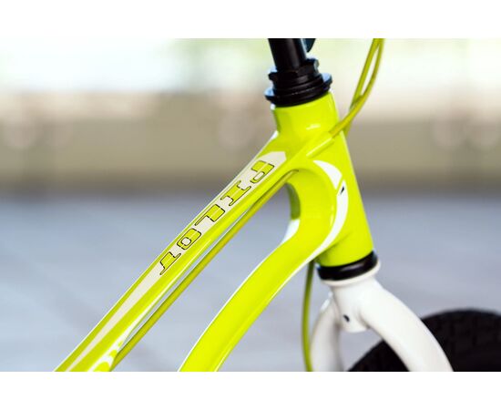 Детский велосипед Lenjoy Pilot 16 (лимонный), Цвет: салатовый, изображение 9