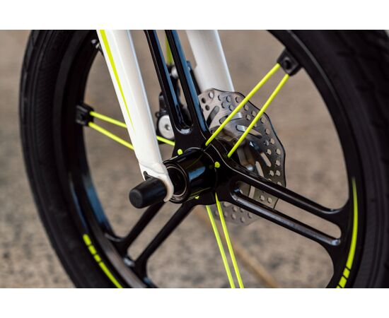 Детский велосипед Lenjoy Pilot 16 (лимонный), Цвет: салатовый, изображение 6