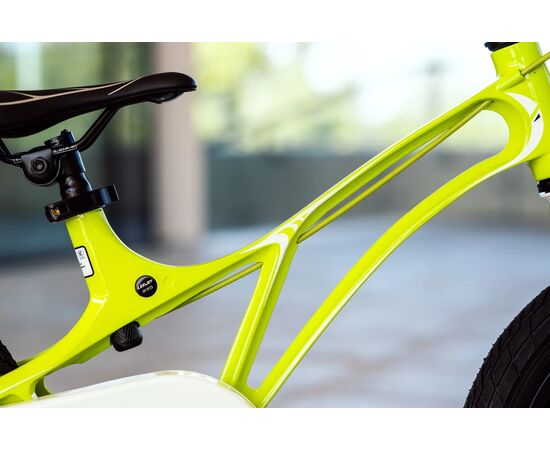 Детский велосипед Lenjoy Pilot 16 (лимонный), Цвет: салатовый, изображение 2