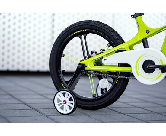 Детский велосипед Lenjoy Pilot 18 (лимонный), Цвет: салатовый, изображение 8