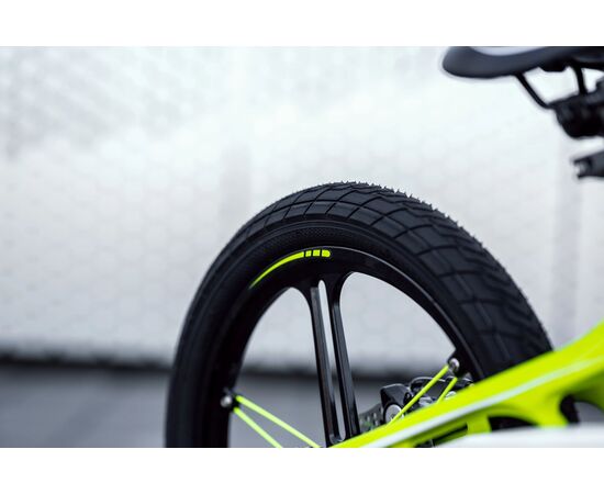 Детский велосипед Lenjoy Pilot 18 (лимонный), Цвет: салатовый, изображение 5