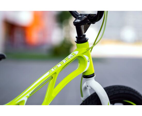 Детский велосипед Lenjoy Pilot 18 (лимонный), Цвет: салатовый, изображение 2