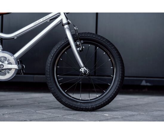 Детский велосипед Lenjoy Sliver Gohst 16 (Серый), Цвет: серый, изображение 2