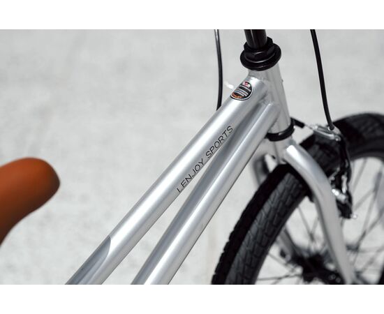 Детский велосипед Lenjoy Sliver Gohst 18 (Серый), изображение 7