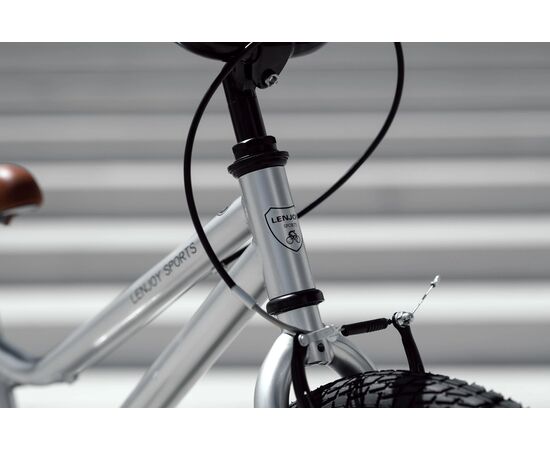 Детский велосипед Lenjoy Sliver Gohst 18 (Серый), изображение 6