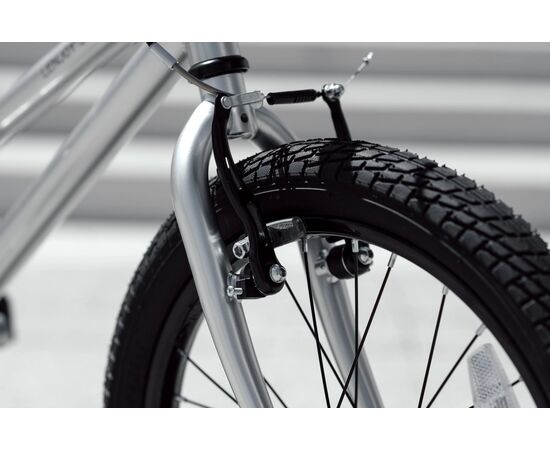 Детский велосипед Lenjoy Sliver Gohst 18 (Серый), изображение 5