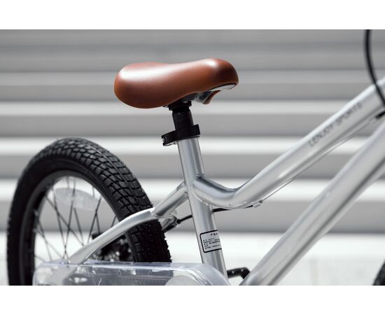 Детский велосипед Lenjoy Sliver Gohst 18 (Серый), изображение 4