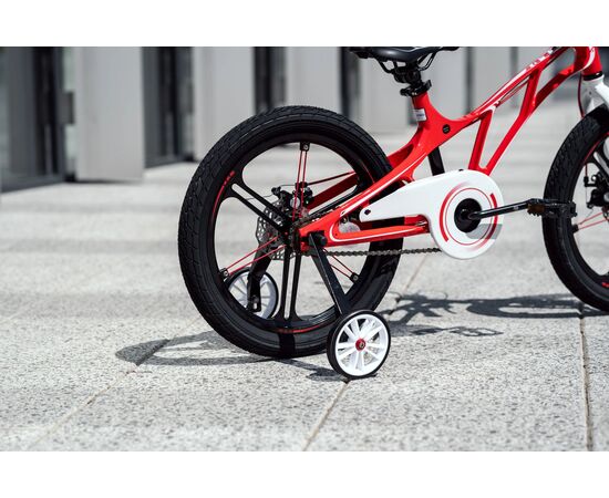 Детский велосипед Lenjoy Pilot 18 (красный/белый), Цвет: красный, изображение 12