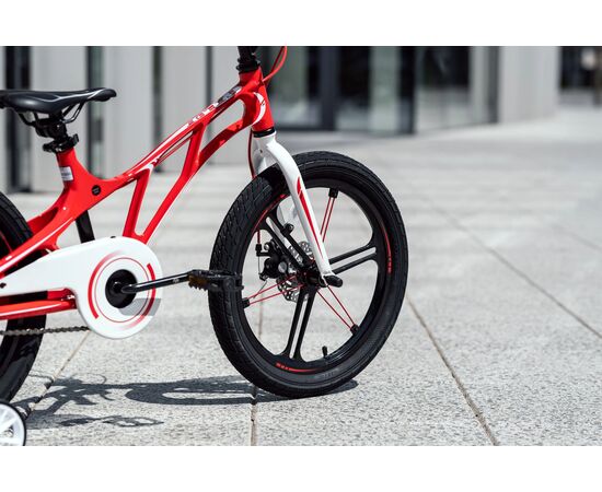 Детский велосипед Lenjoy Pilot 18 (красный/белый), Цвет: красный, изображение 11