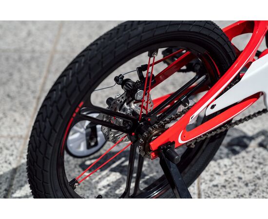 Детский велосипед Lenjoy Pilot 18 (красный/белый), Цвет: красный, изображение 10