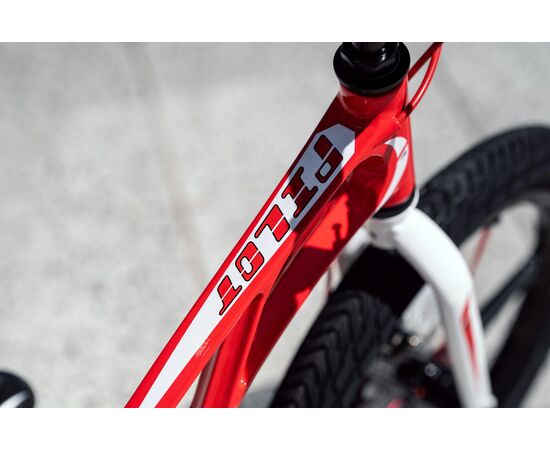 Детский велосипед Lenjoy Pilot 18 (красный/белый), Цвет: красный, изображение 6